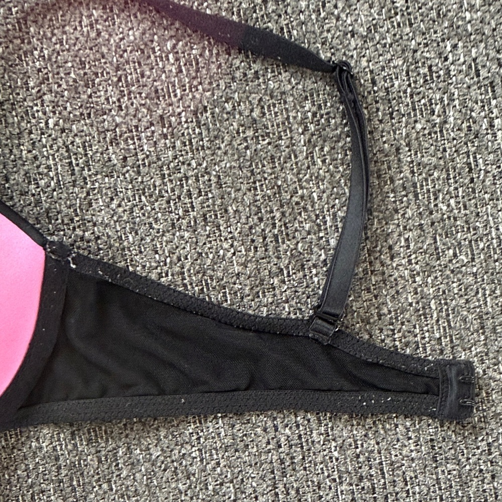 PINK Victoria's Secret Smooth Black push-up Bra - Picture 6 of 8